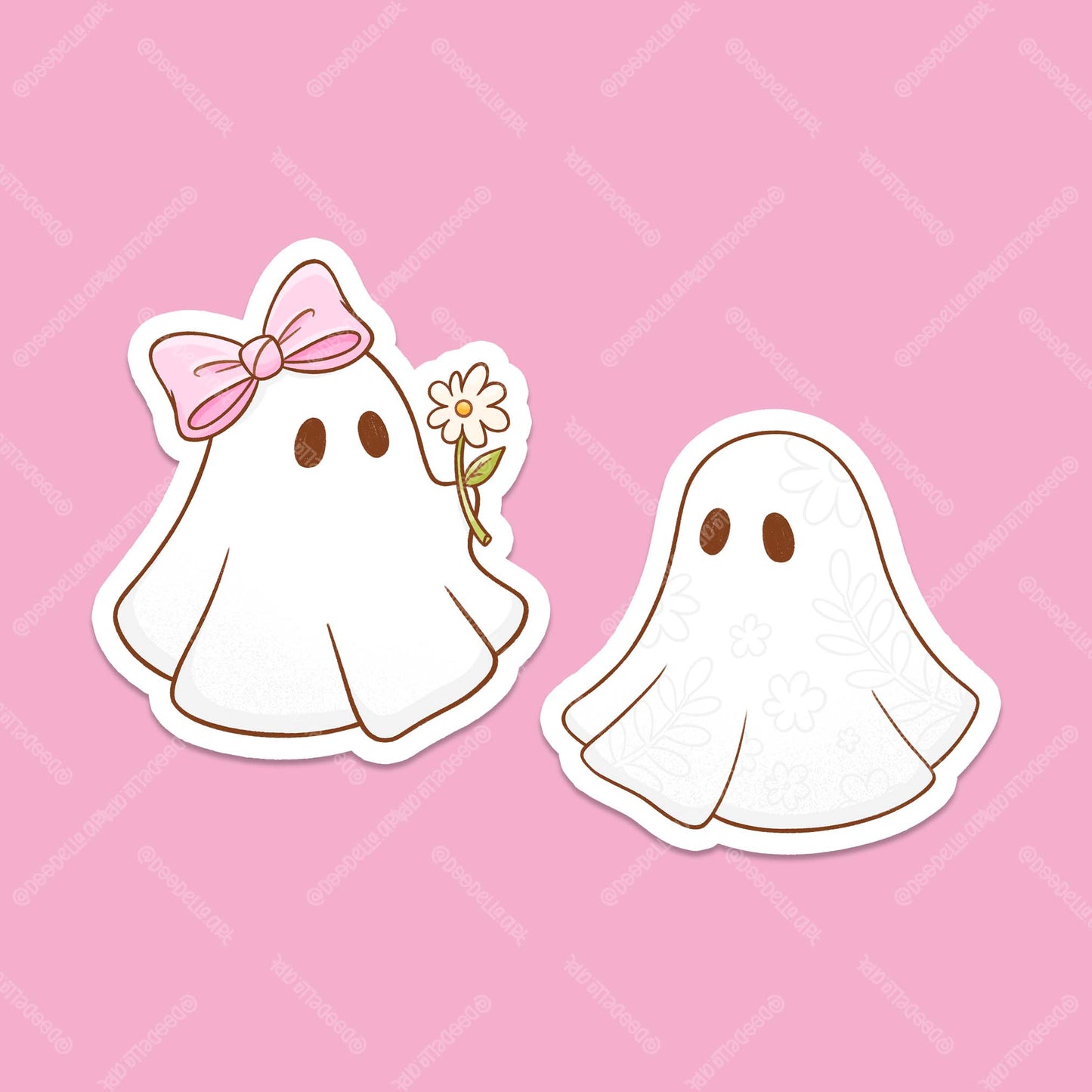 Friendly Ghost Stickers