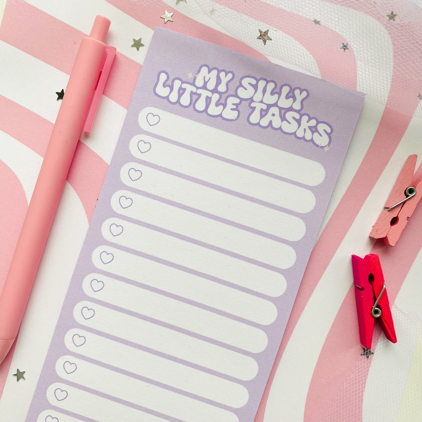 My Silly Little Notes Handmade Notepad