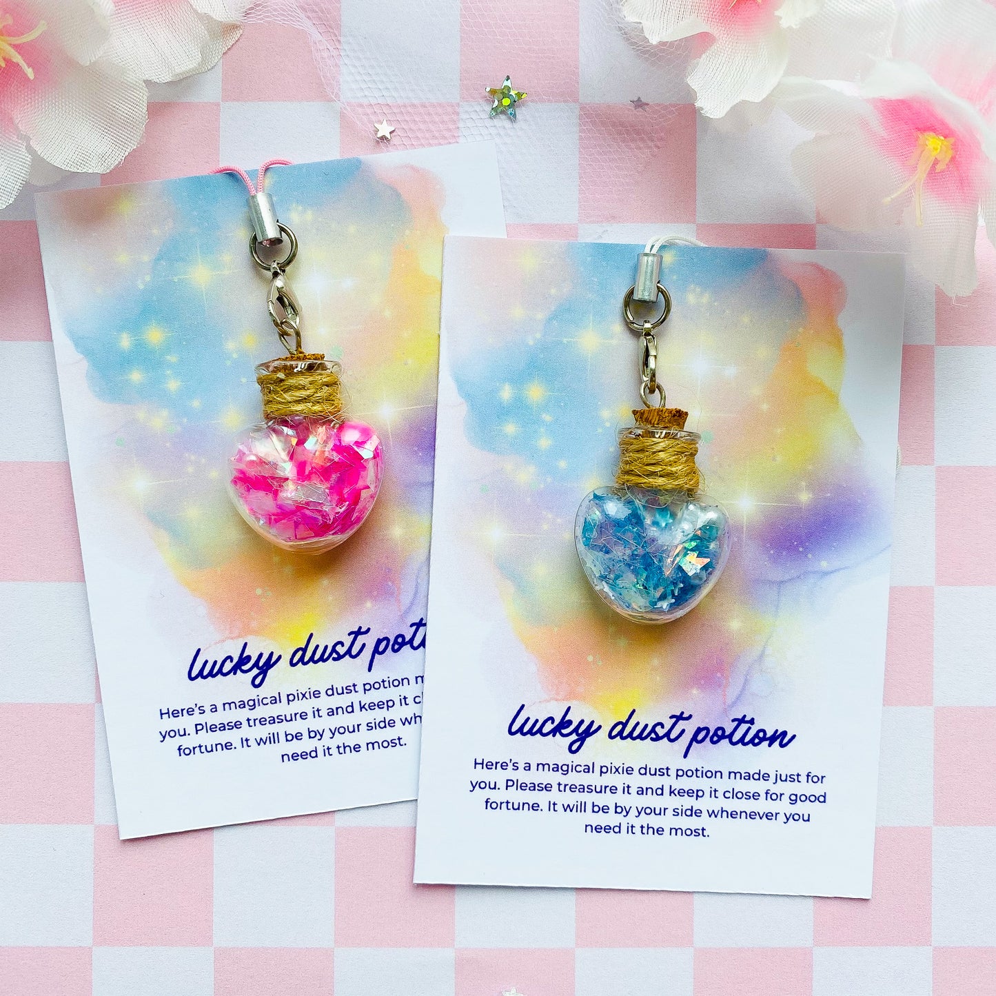 Lucky Dust Potion Phone Charm