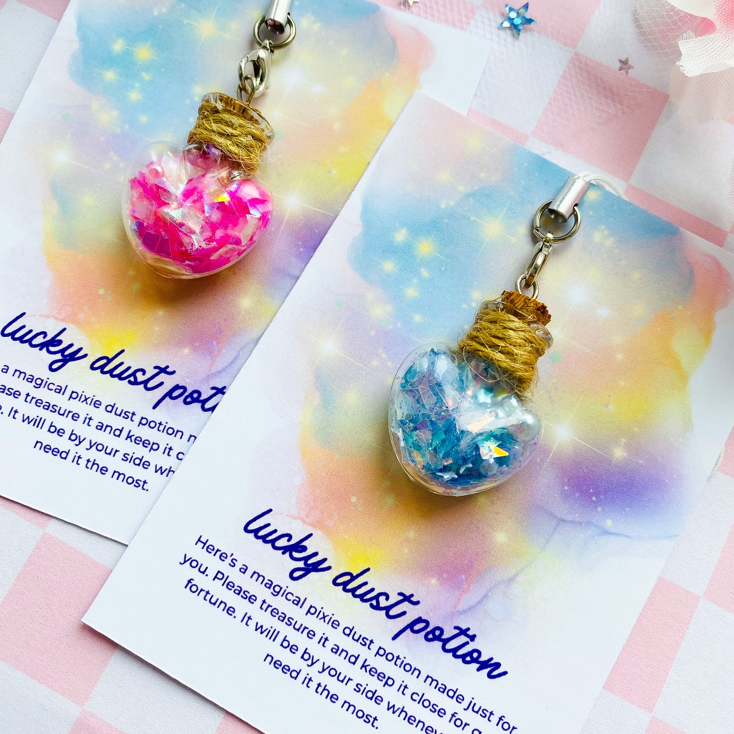 Lucky Dust Potion Phone Charm