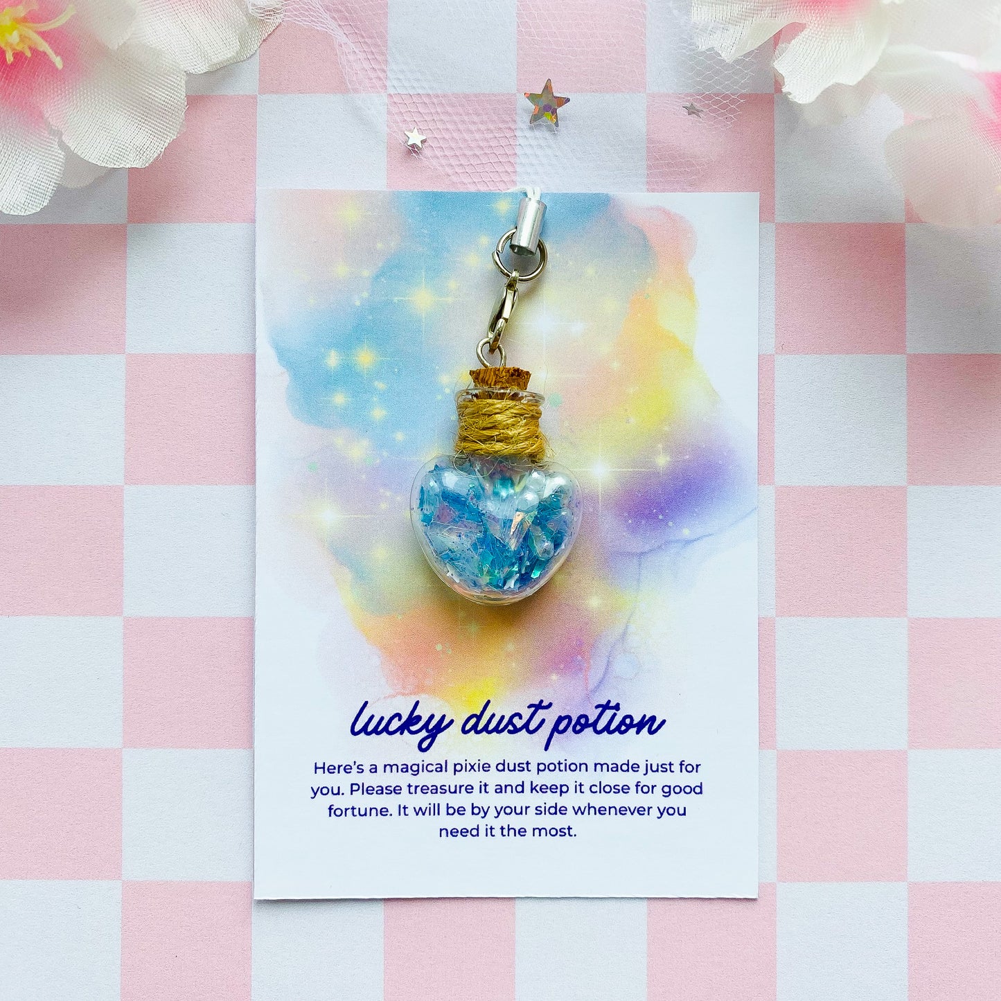 Lucky Dust Potion Phone Charm