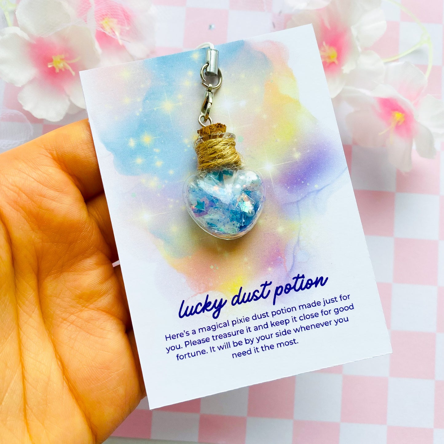Lucky Dust Potion Phone Charm