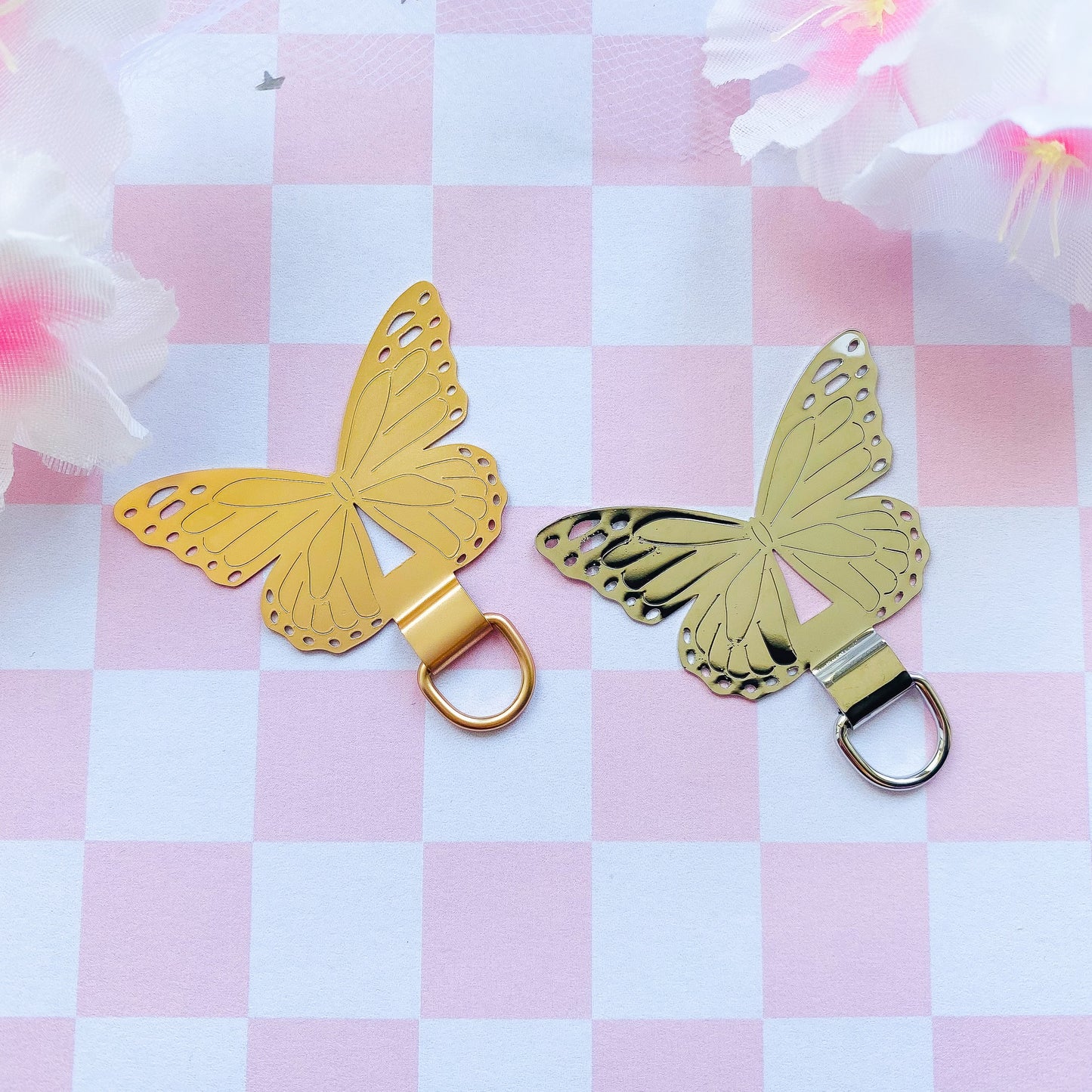 Butterfly Phone Lanyard Patch Pad