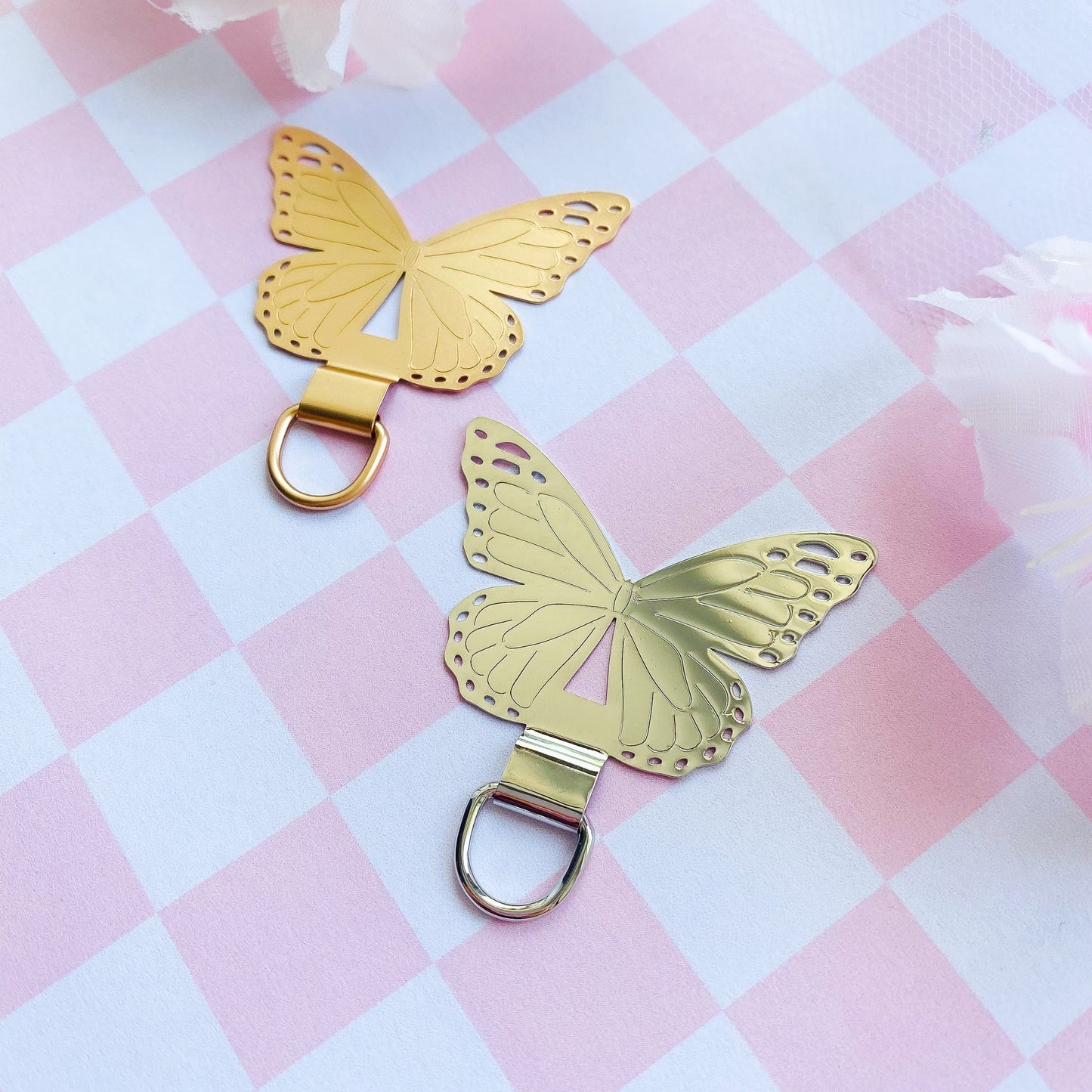 Butterfly Phone Lanyard Patch Pad