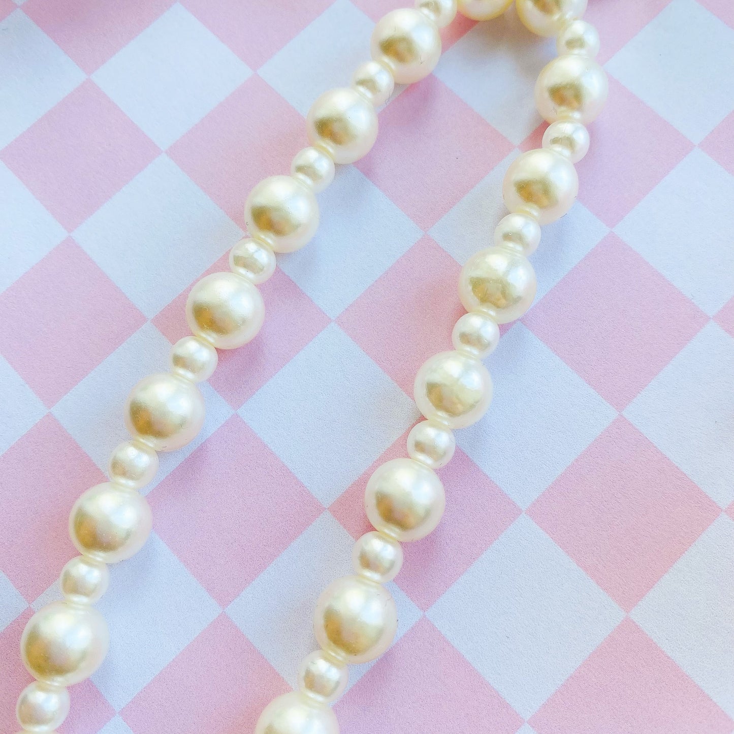 Beaded Pearl Phone Wristlet + Free Gift