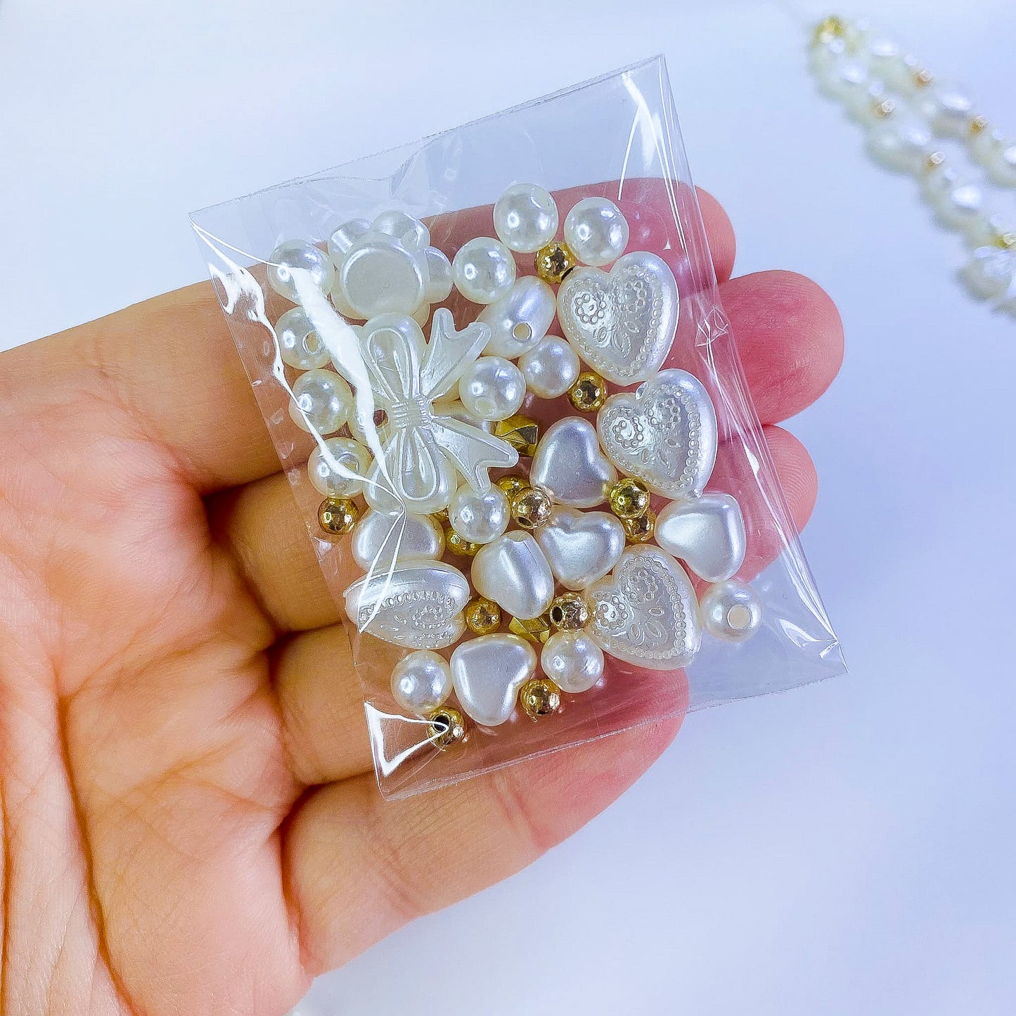 Make Your Own Beaded Phone Strap (Pearl Edition)