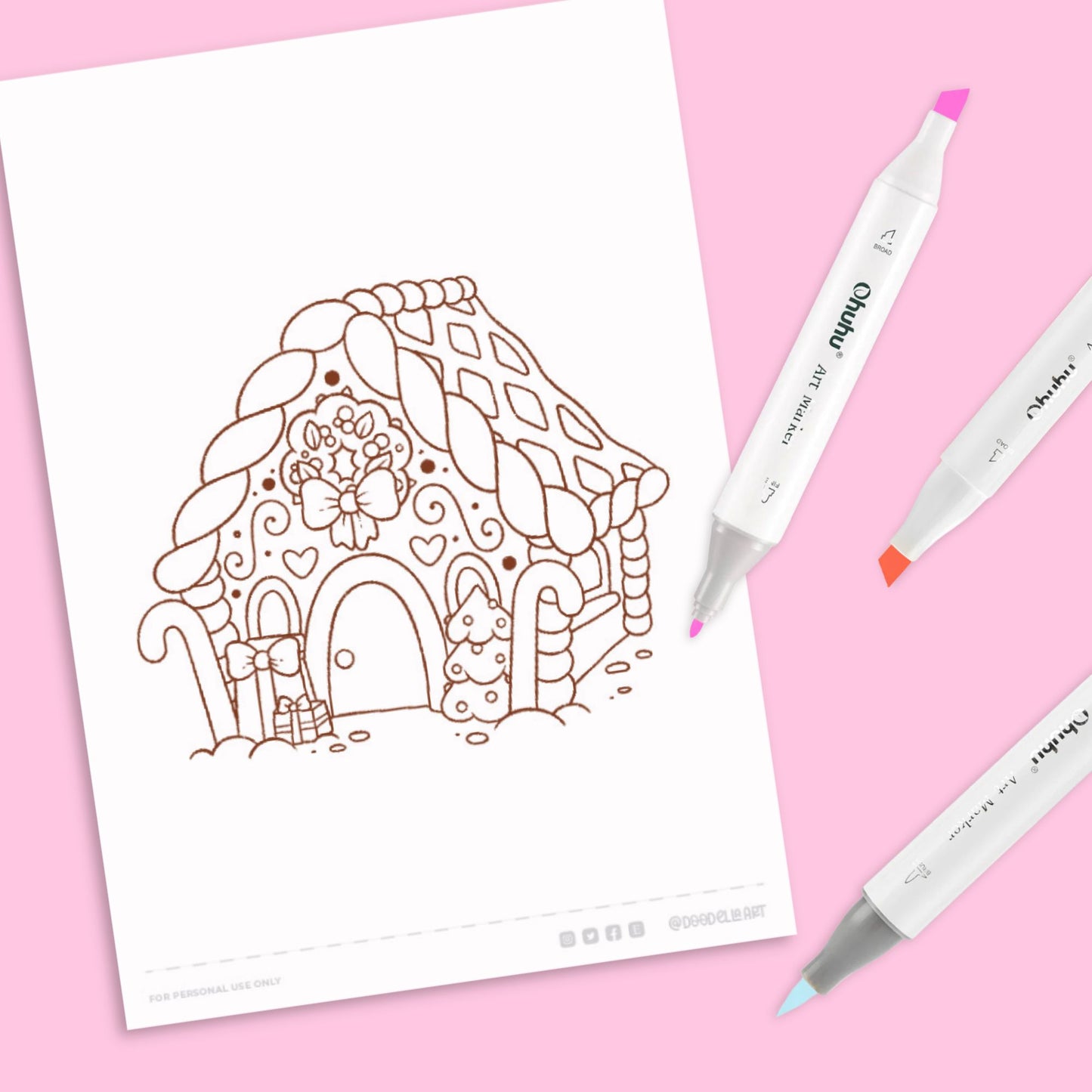 Printable Christmas Coloring Pages
