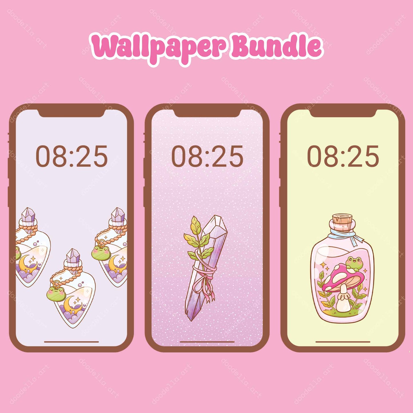 Magic Potions Phone Wallpaper Bundle - September 2024