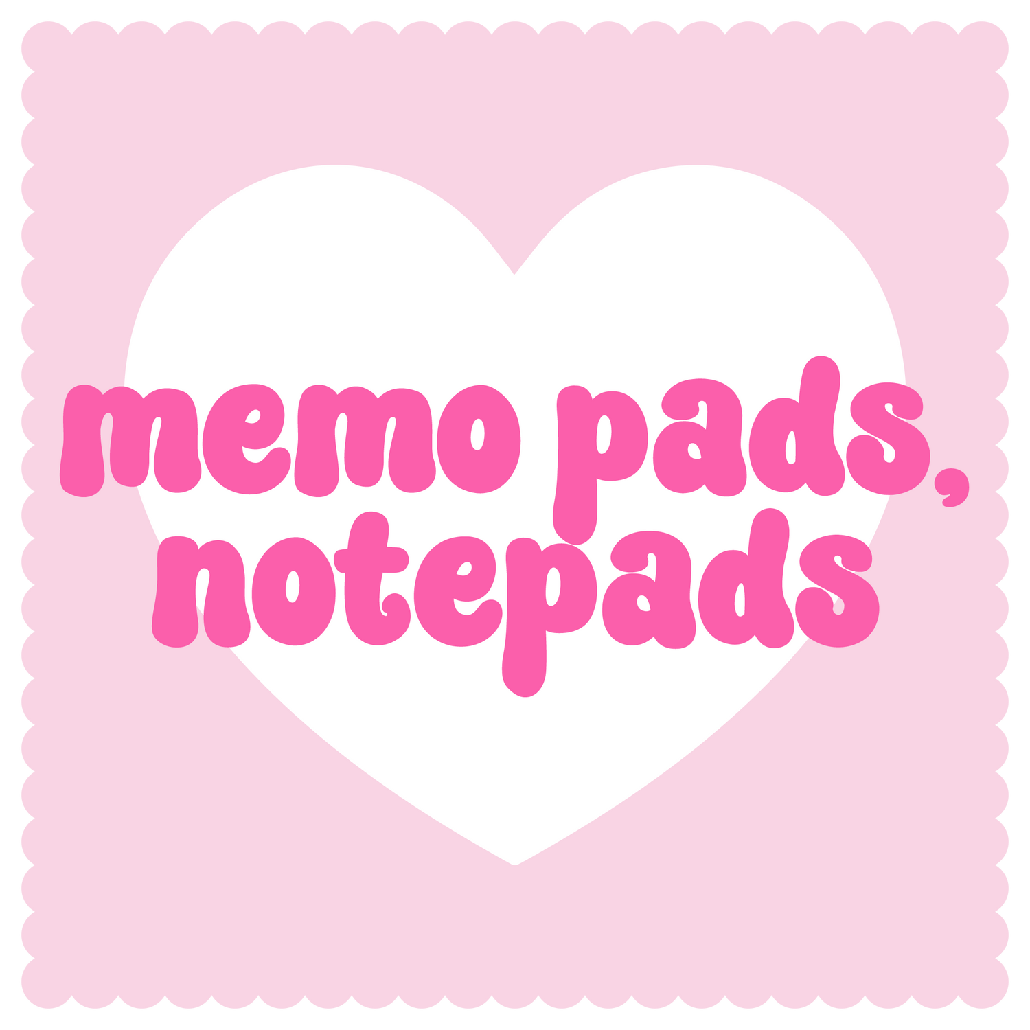 Memo pads & notepads