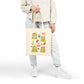 Summer Froggies Cotton Canvas Tote Bag