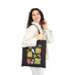 Forest Frog Fairies Cotton Canvas Tote Bag