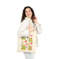 Summer Froggies Cotton Canvas Tote Bag