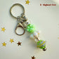 Textured Bead Fidget Keychains