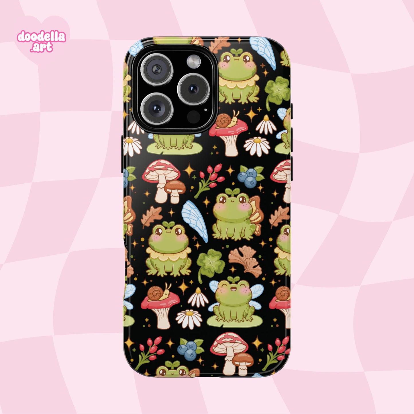 Forest Frog Fairies iPhone Tough Case - All Models