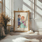 Bridgerton Colin and Penelope Art Prints