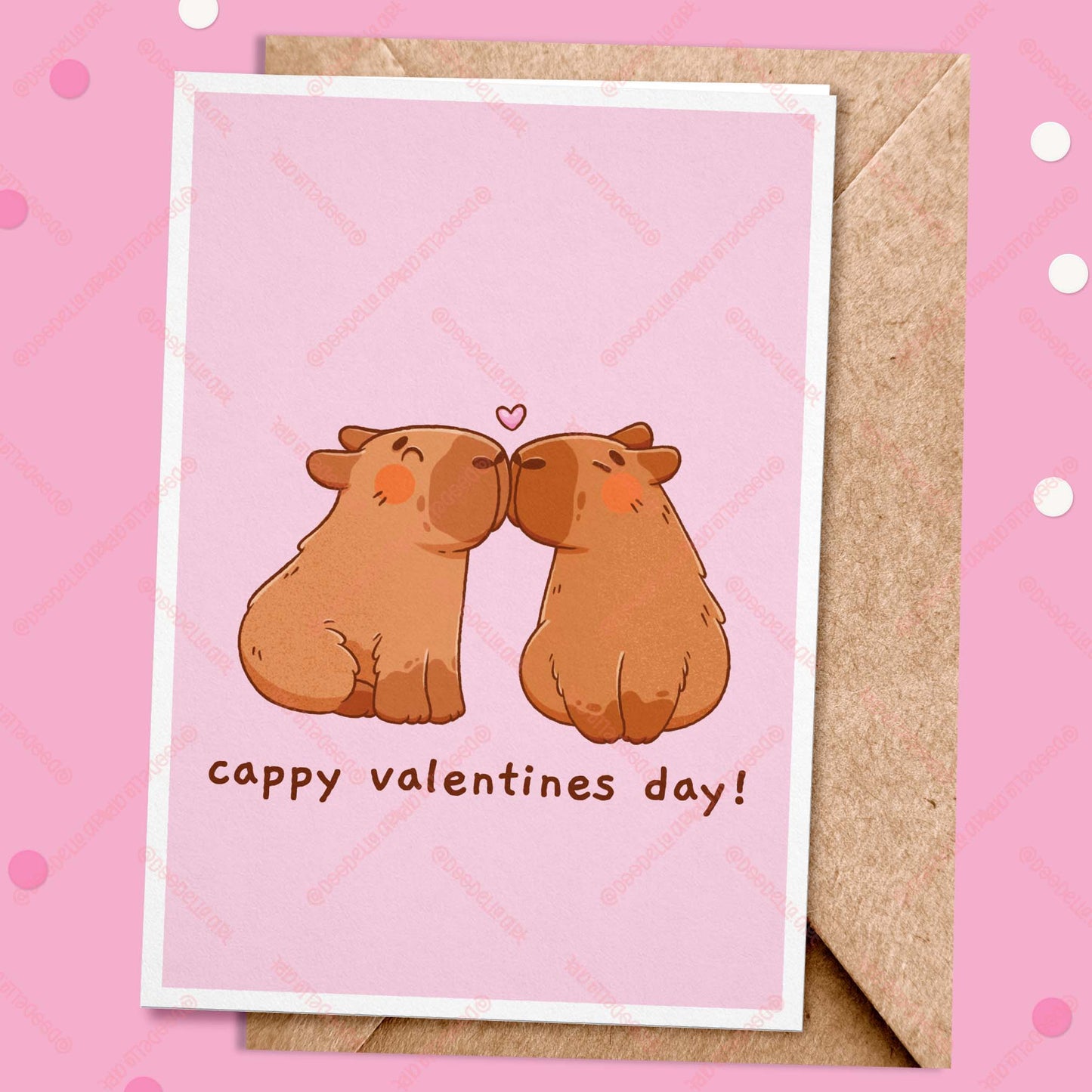 Cappy Valentines Greeting Card