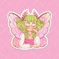 Forest Fairy Portrait Sticker