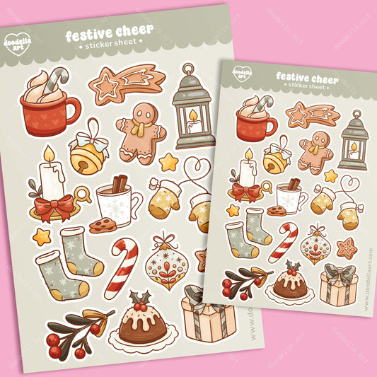 Festive Cheer Sticker Sheet