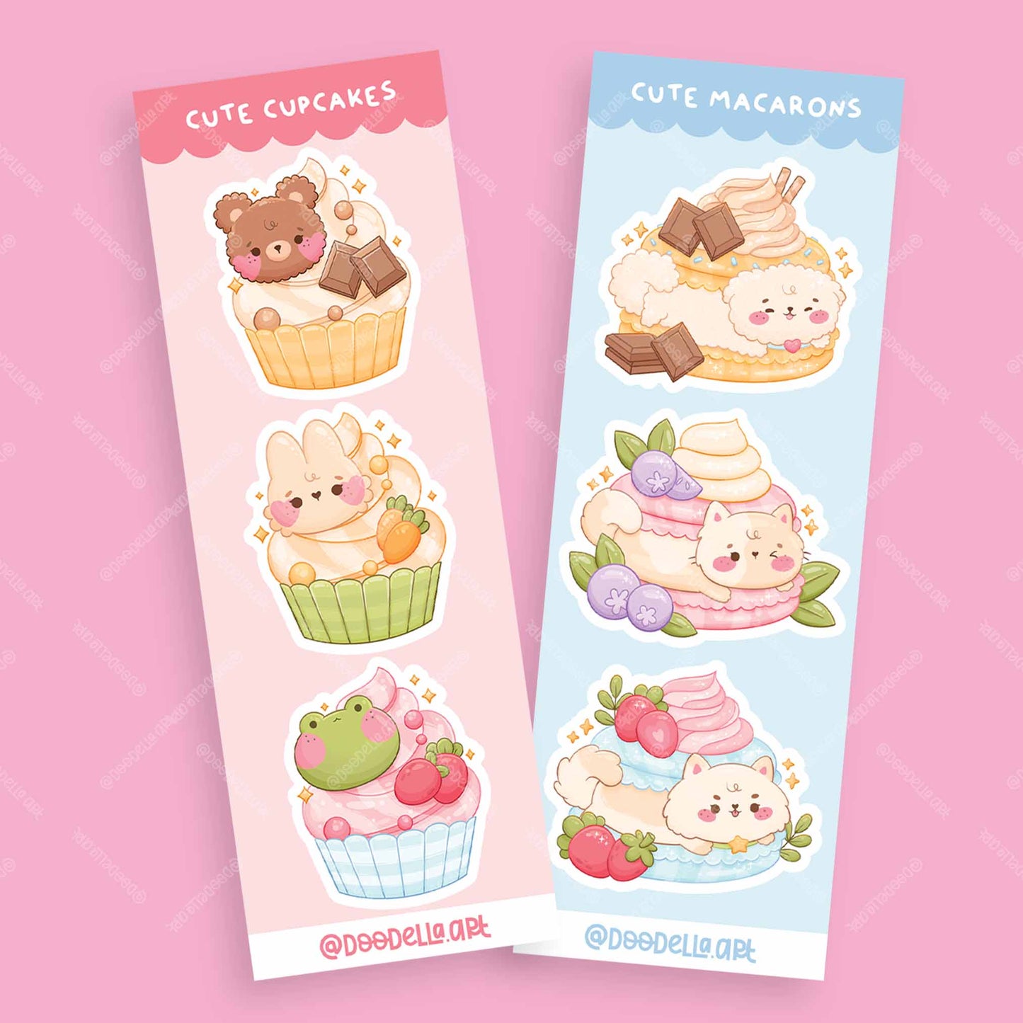 Macarons & Cupcakes Sticker Sheet