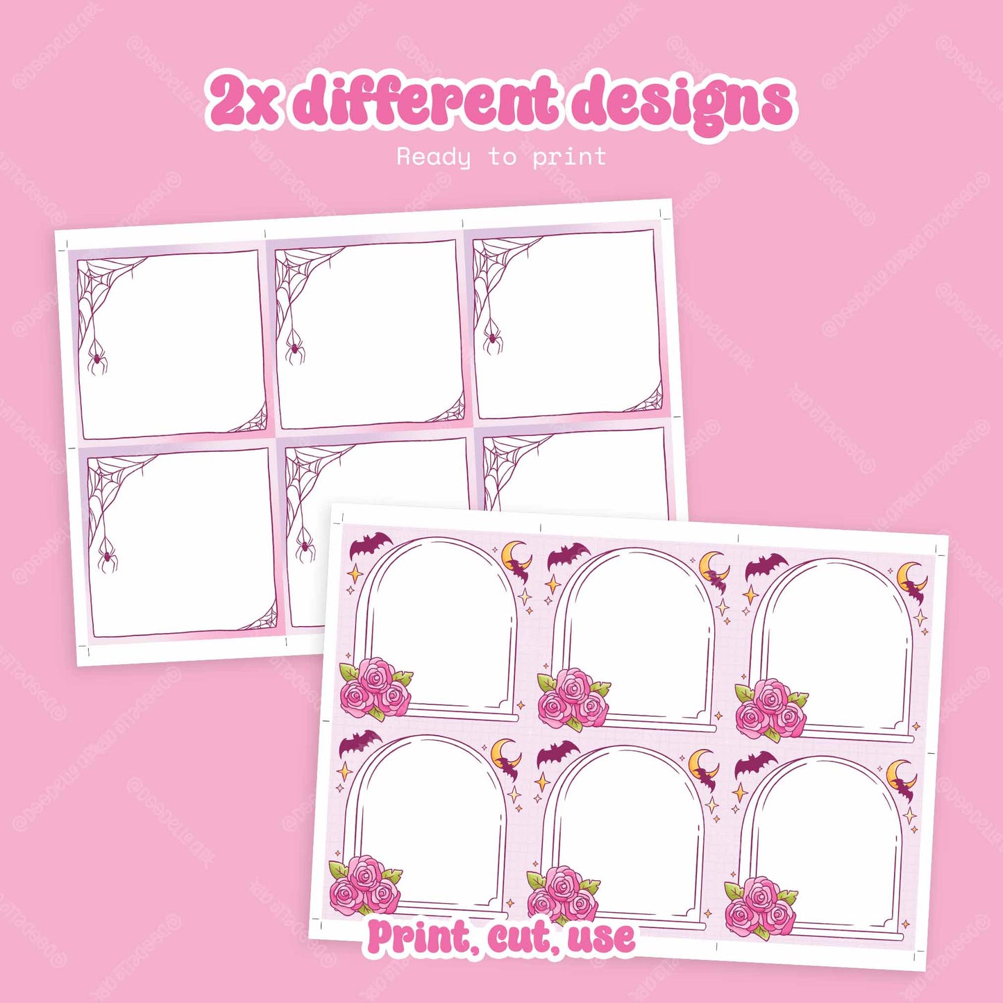Printable Halloween Memopads