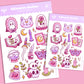 Halloween Doodles Sticker Sheet (B)