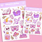 Halloween Doodles Sticker Sheet (C)