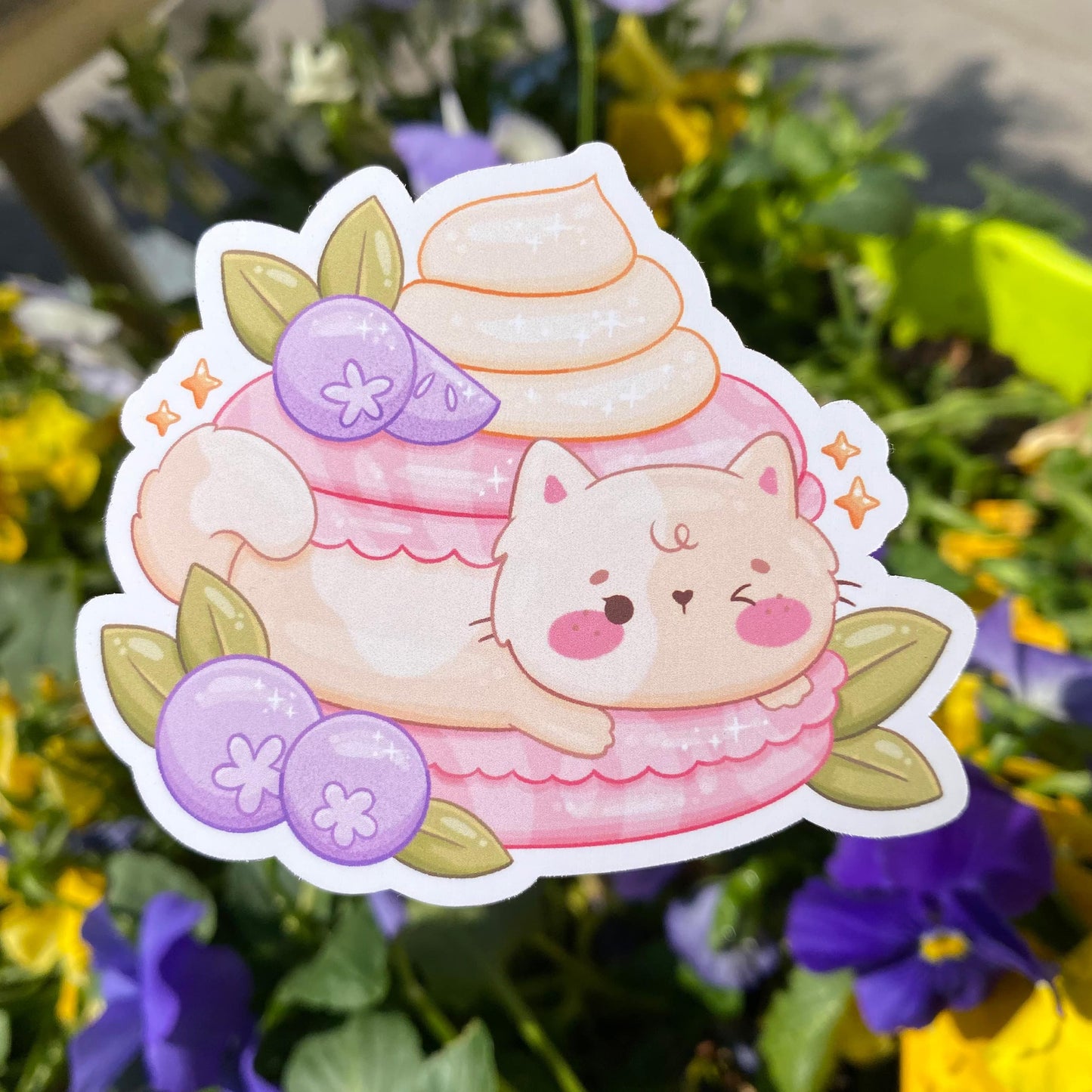 Animal Macaron Stickers