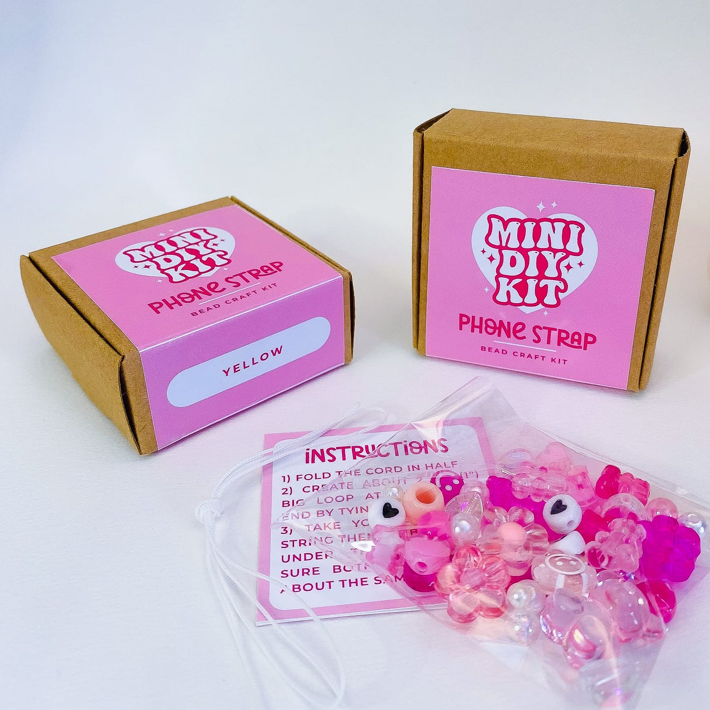Make Your Own Beaded Phone Strap, DIY Mini Kit