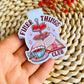Finer Things Club Magnetic Bookmark