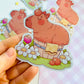 Capybara Hot Tub Sticker