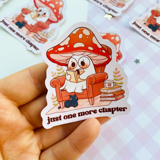 One More Chapter Mushroom Sticker