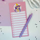 Handmade Cute Witch Notepad