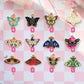 Witchy Moth Phone Charm