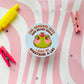 Two Brain Cell Overthinker Sticker
