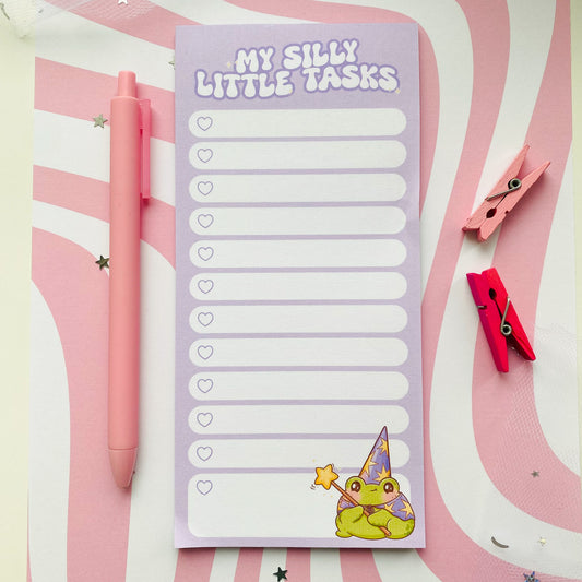 My Silly Little Notes Handmade Notepad