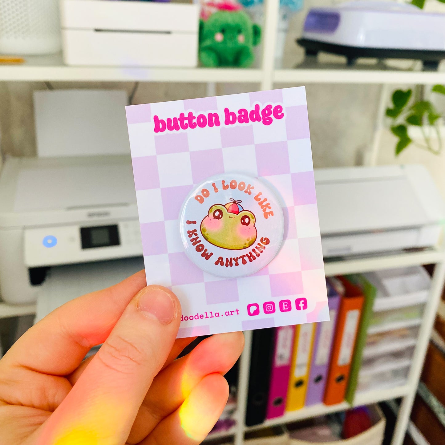 B-grade Button Pins