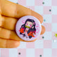 Demon Anime Button Pins