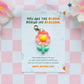 Mother's Day Flower Pocket Hug Charm Gift