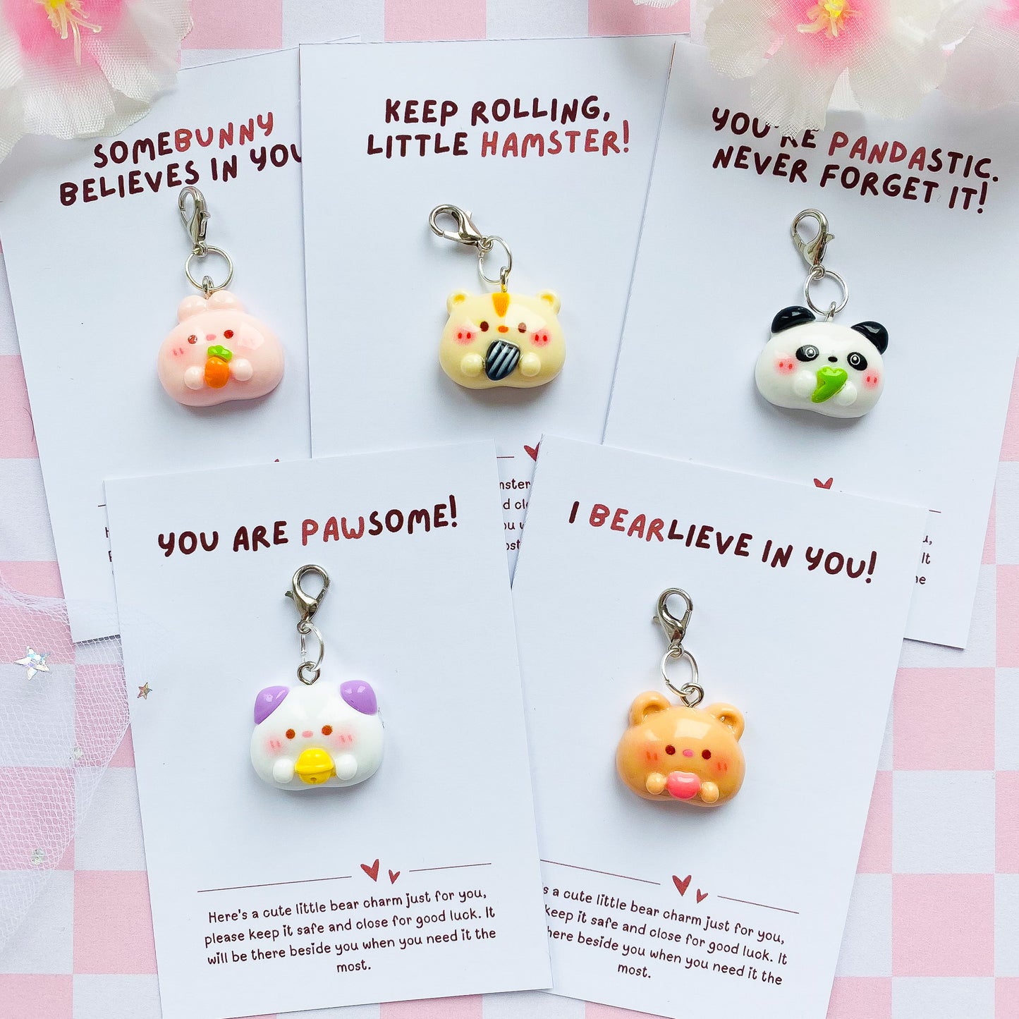 Cute Animal Pocket Hug Charm Gift