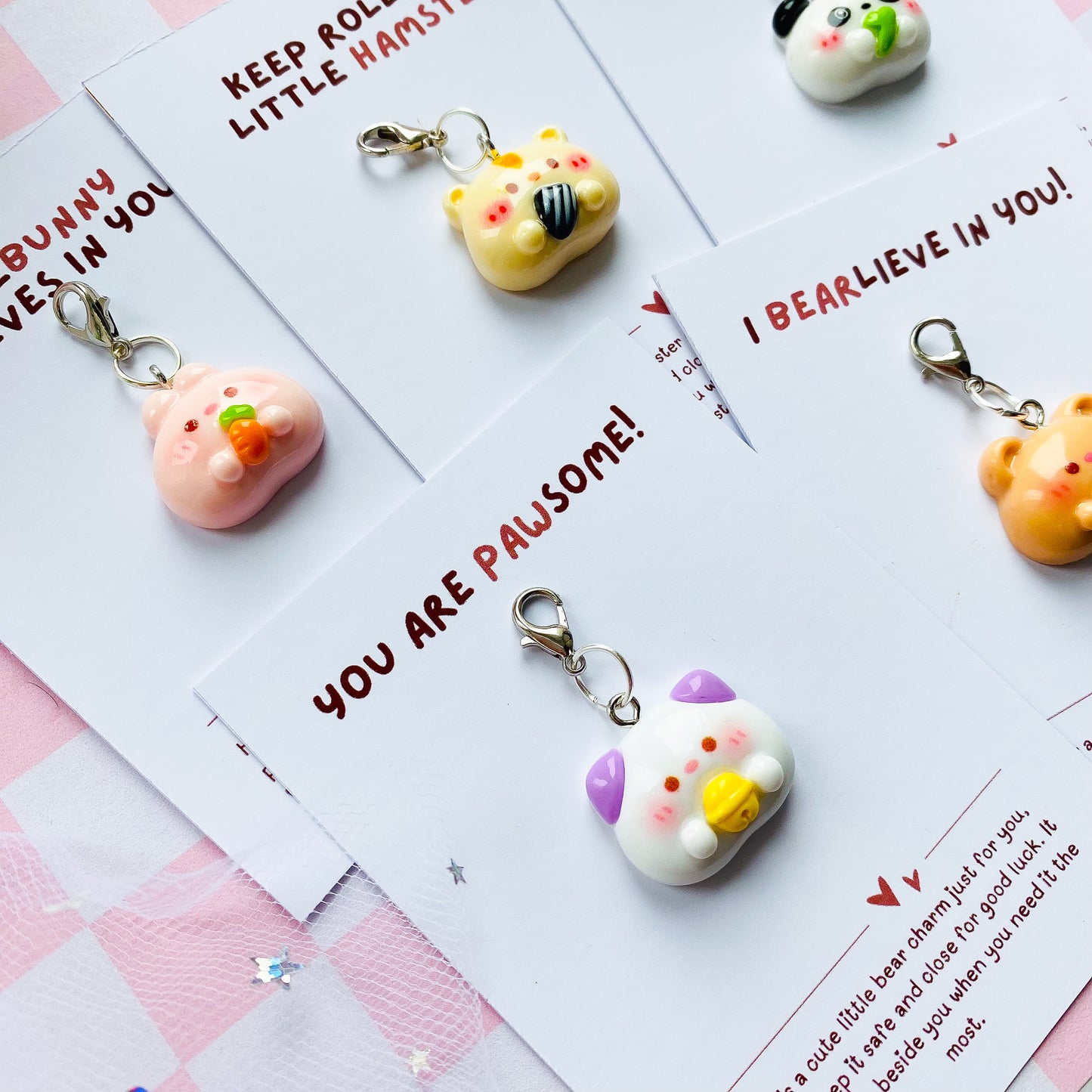 Cute Animal Pocket Hug Charm Gift