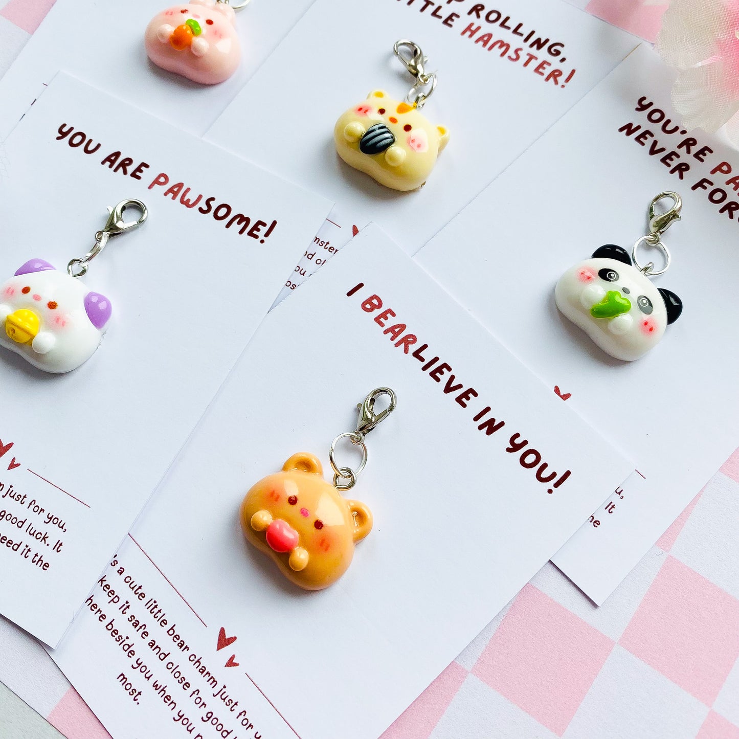 Cute Animal Pocket Hug Charm Gift