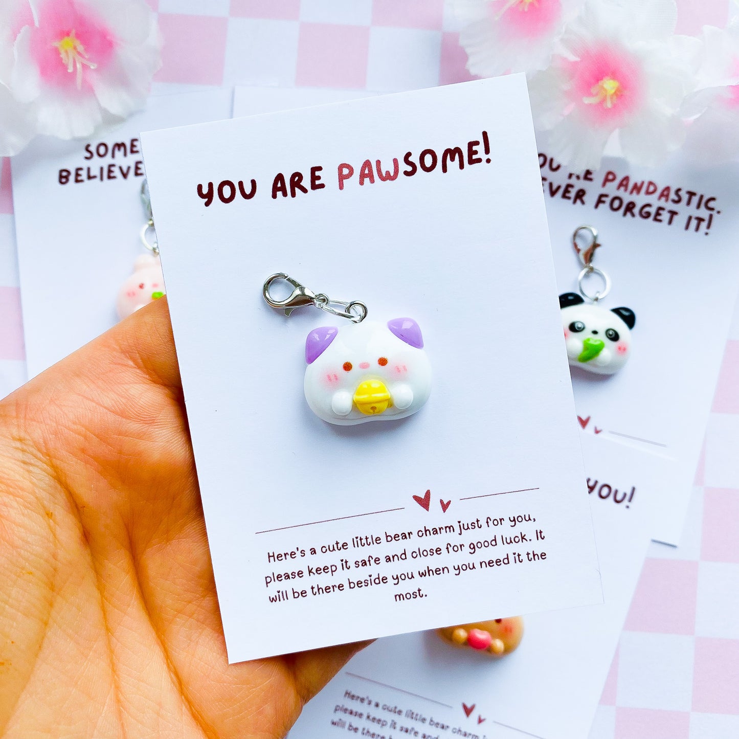 Cute Animal Pocket Hug Charm Gift