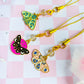 Witchy Moth Phone Charm