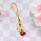 Cherries and Bow Phone Charms