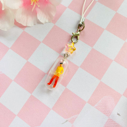 People in Pills Phone Charms