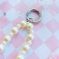 Beaded Pearl Phone Wristlet + Free Gift