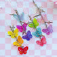 Colorful Butterfly Phone Charm