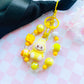 Beaded Labubu Wristlet Keychains