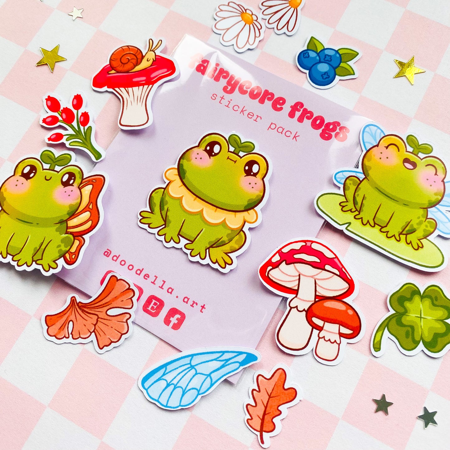 Fairy Froggies Sticker Pack