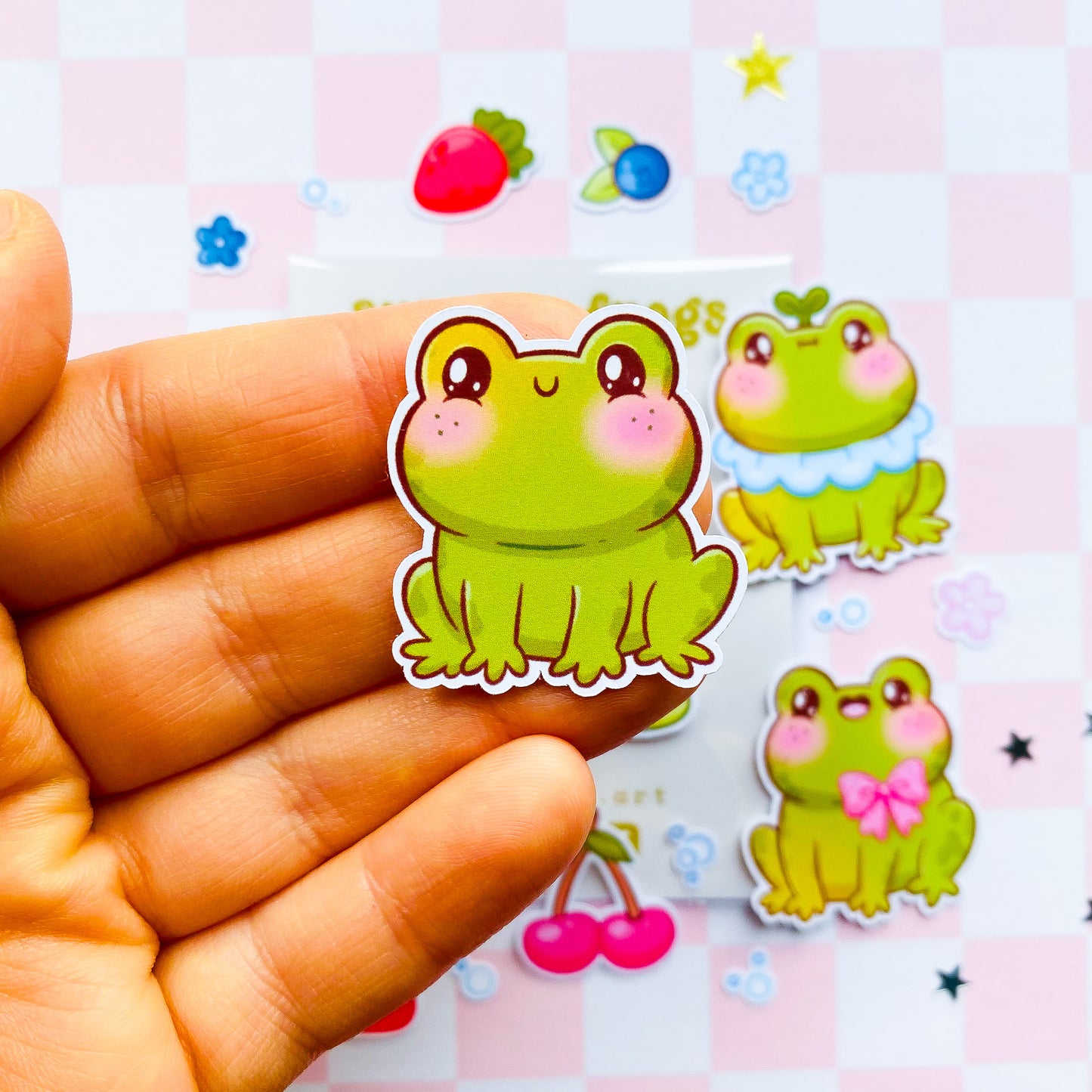 Summer Froggies Sticker Pack